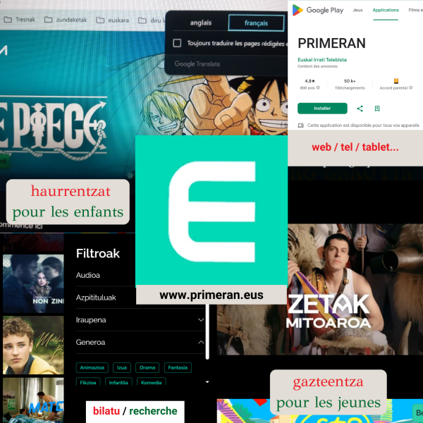 haurrentzat pour les enfants